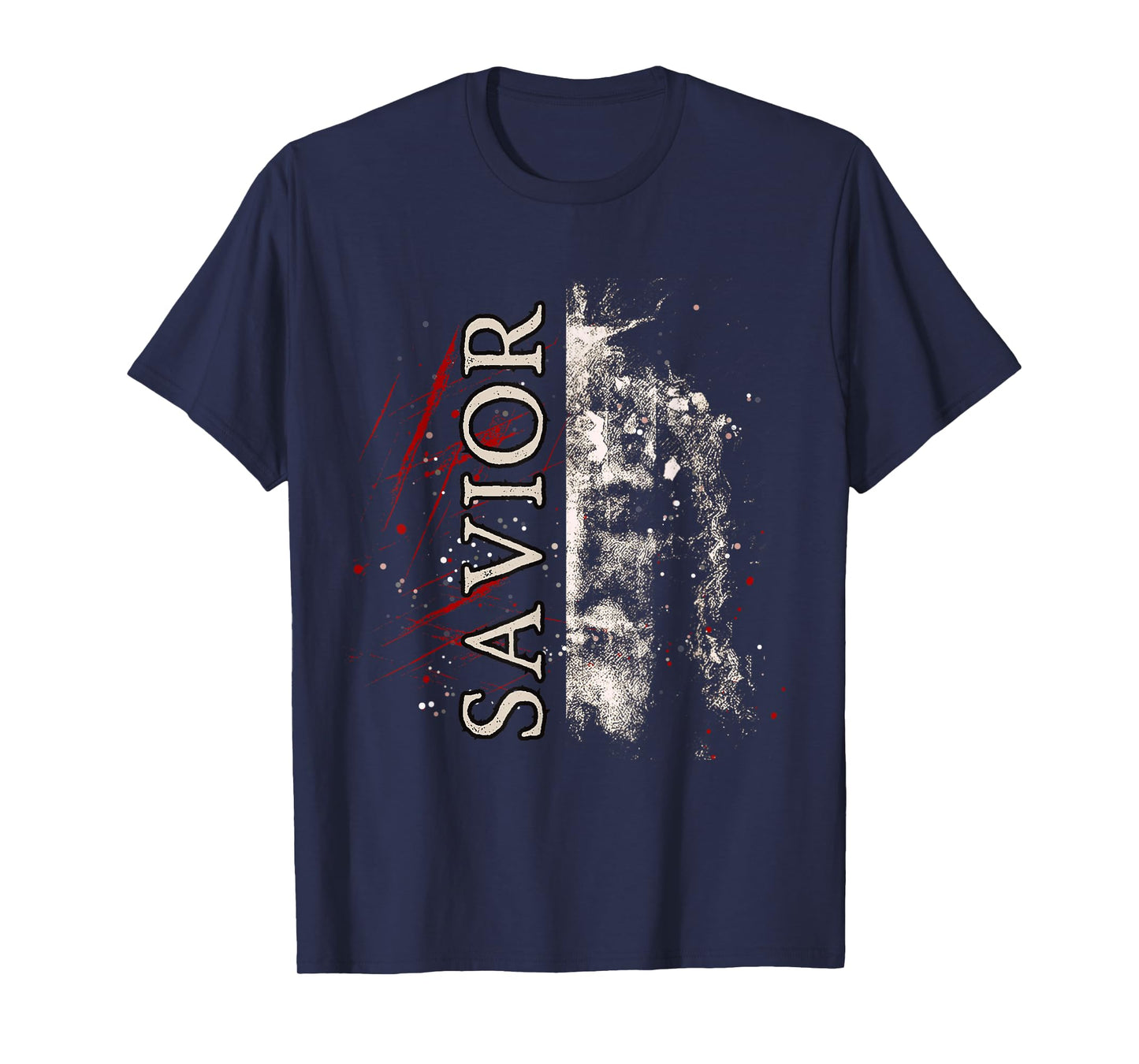 The Shroud Of Turin Holy Face Of Jesus Vintage Savior T-Shirt