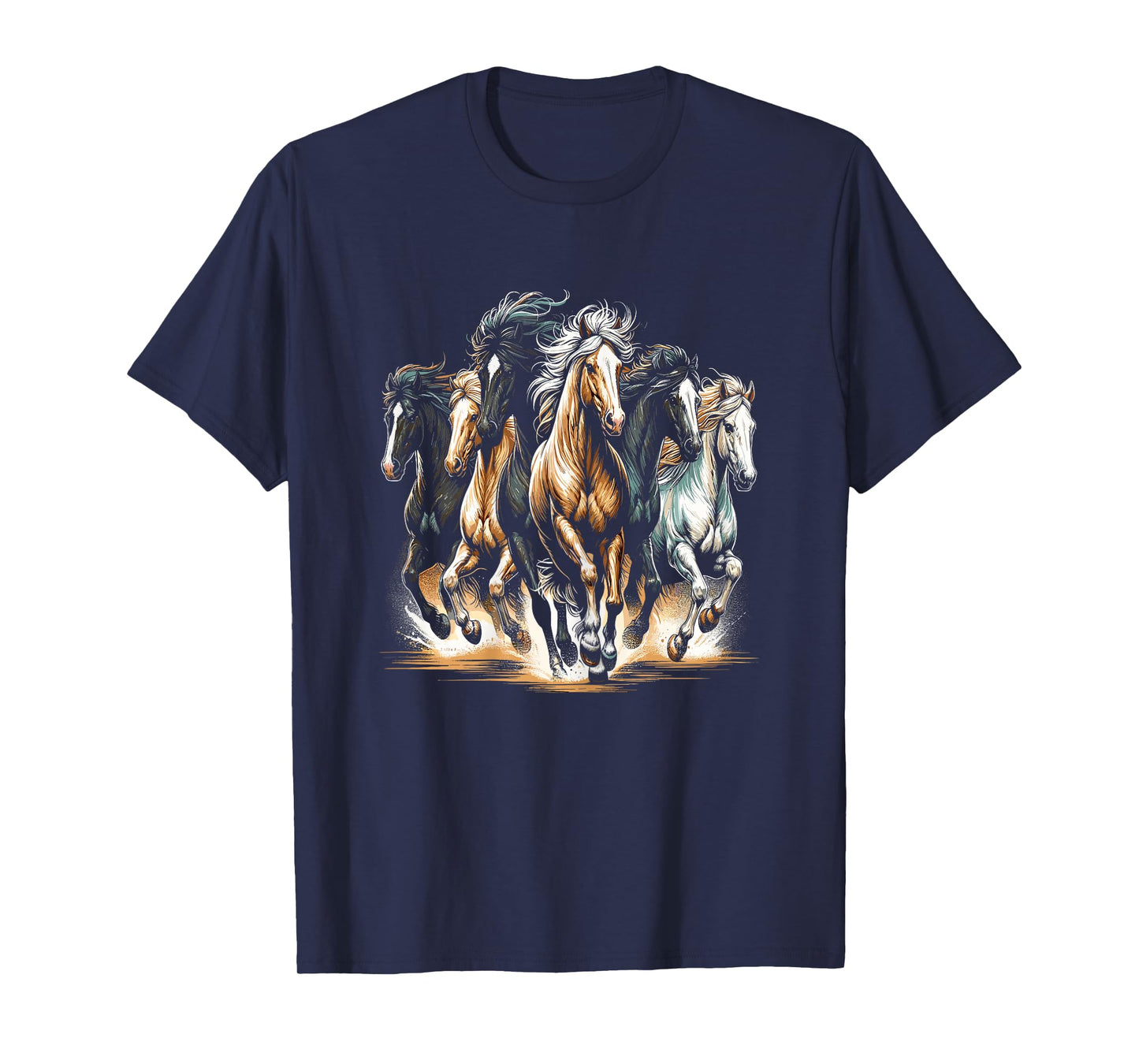Horses Riding Horse Lover T-Shirt