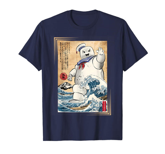 Marshmallow in Japan Marshmazilla Funny Japan Marshmallow T-Shirt