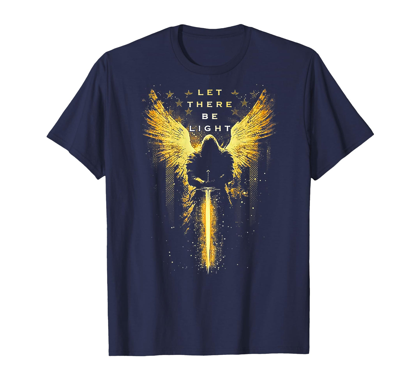 Let There Be Light (on back) T-Shirt