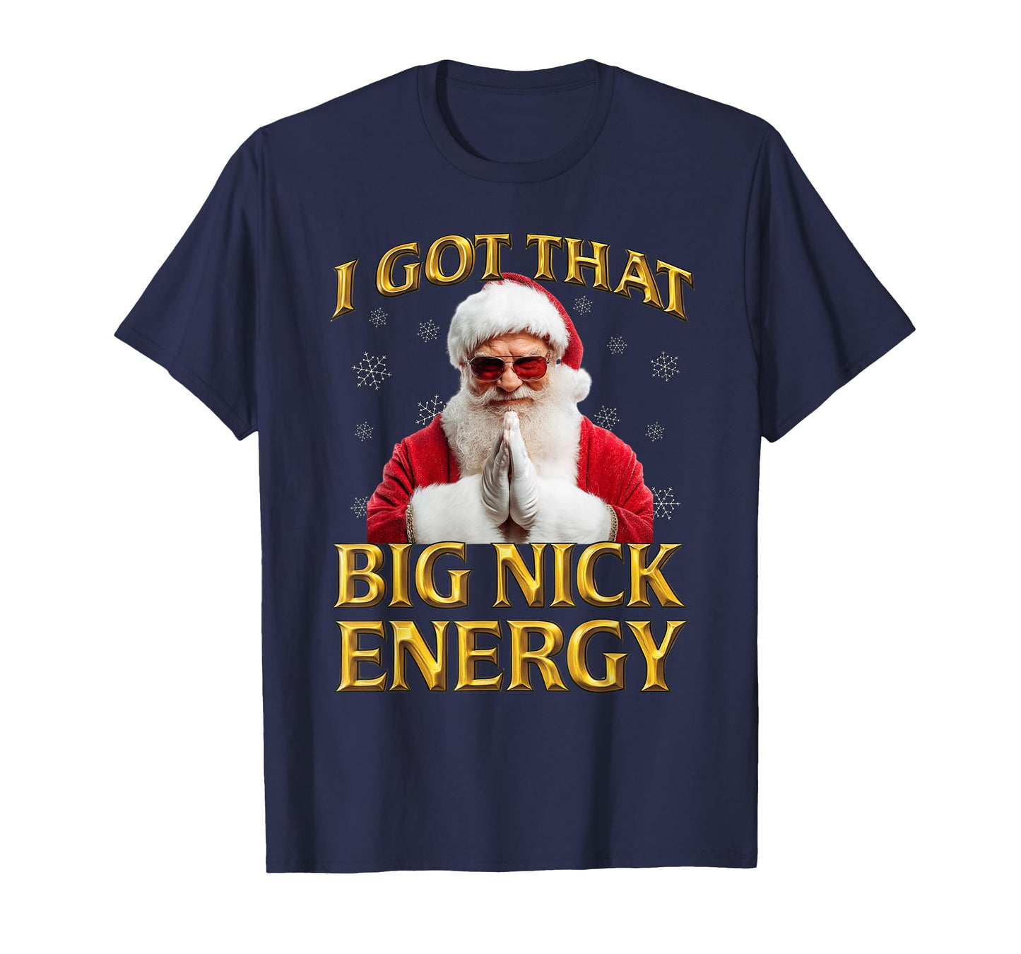 Y2K Bootleg Santa Big Nick Energy T-Shirt