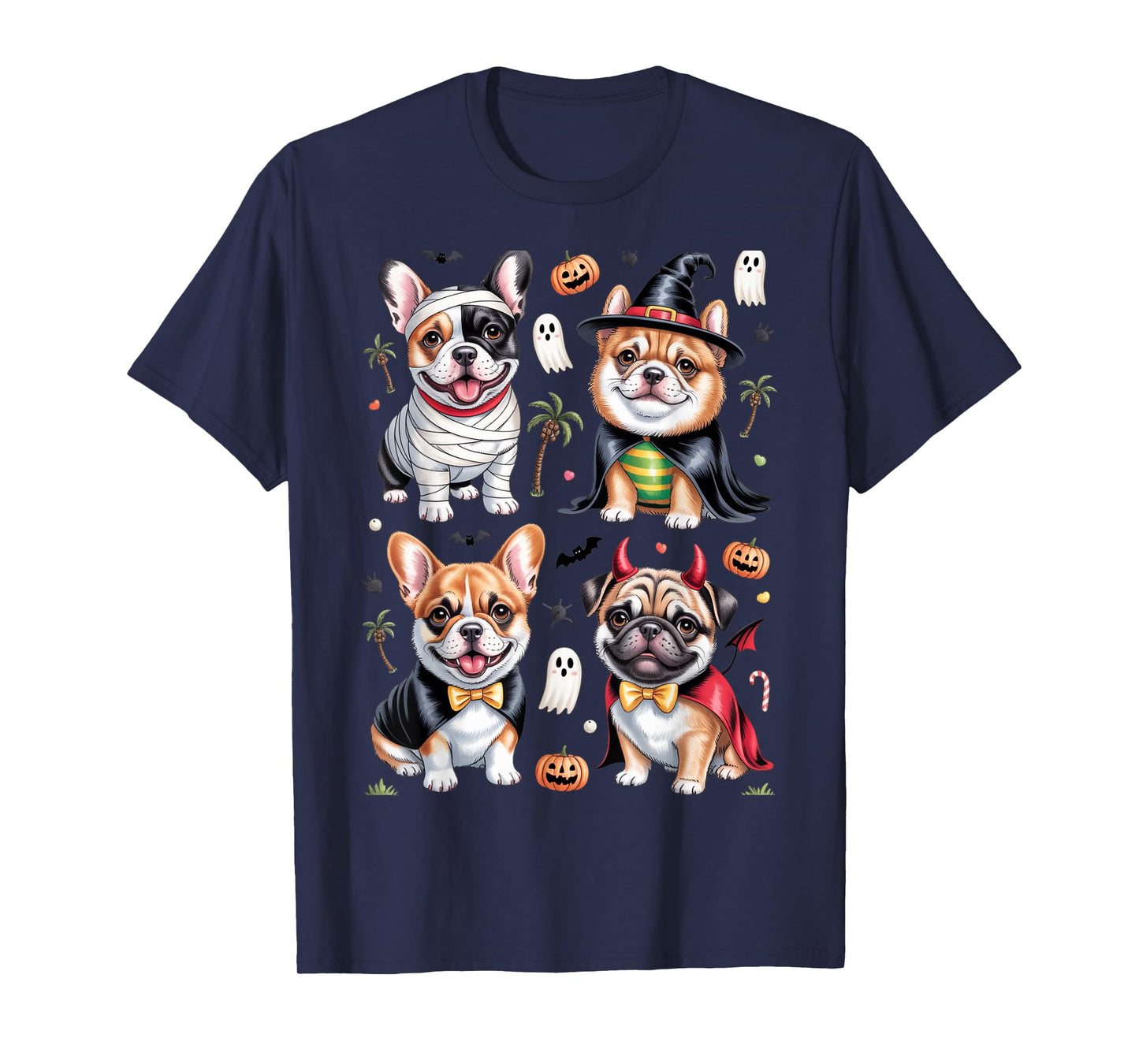 Cute Dog Costume Paw-Some Halloween Squad T-Shirt