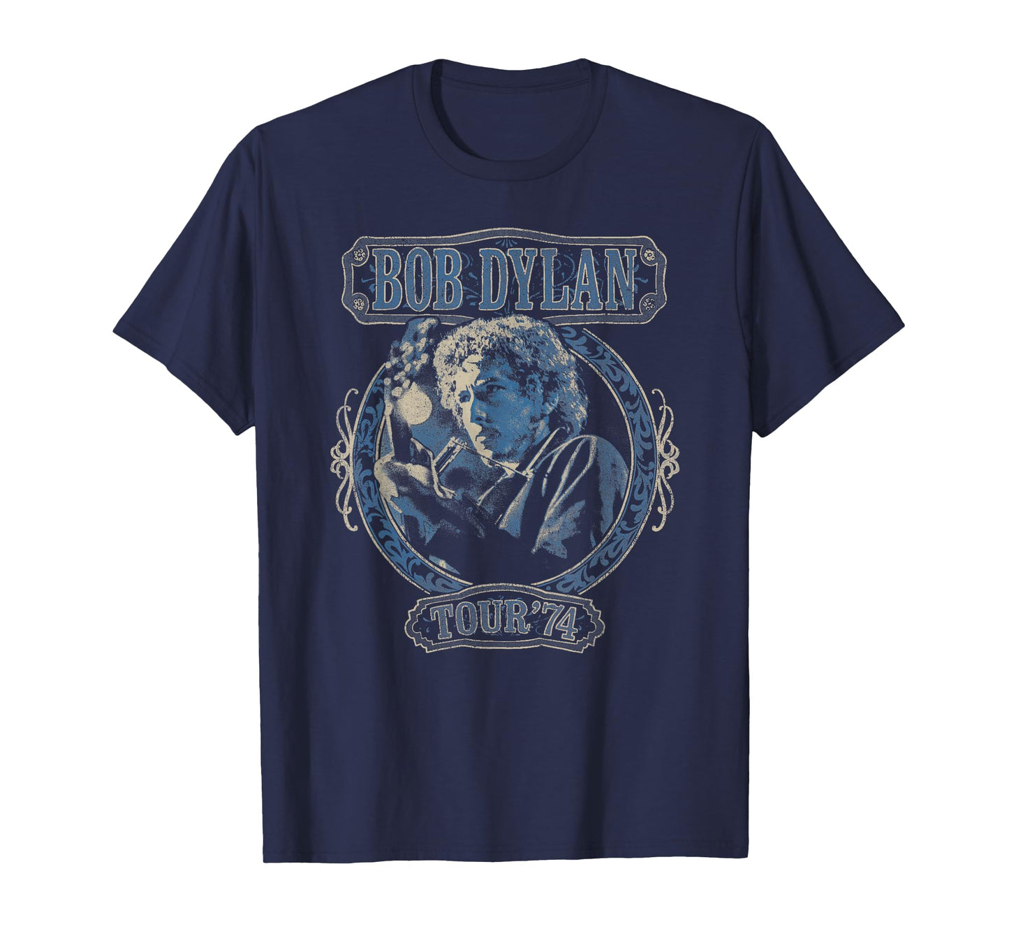 Official Bob Dylan Tour 74 T-Shirt