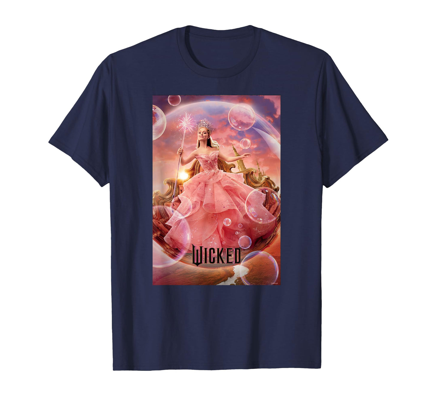 Wicked Glinda Bubble Poster T-Shirt