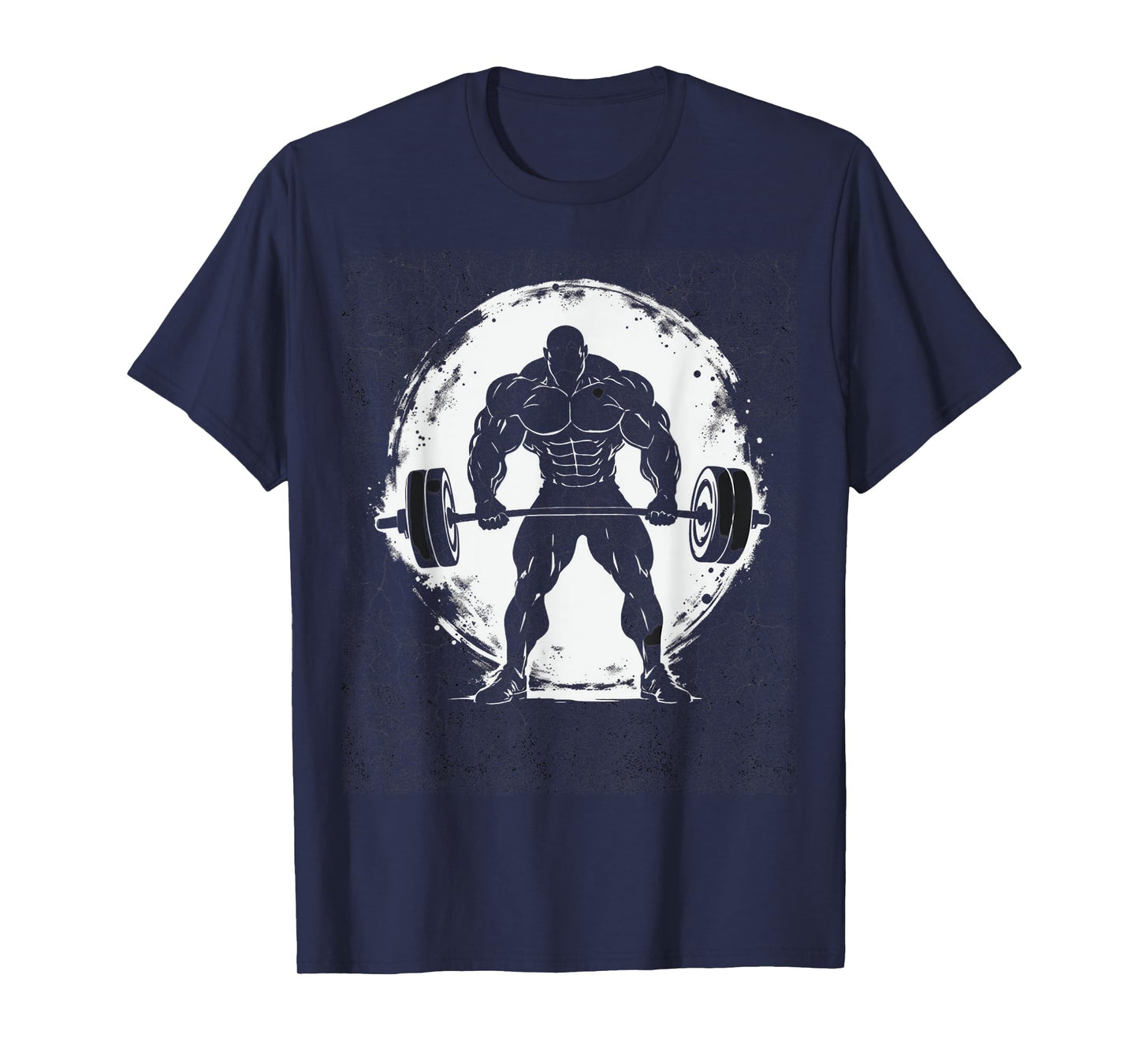 Old School Bodybuilding Weight Workout Graphic For Men Women T-Shirt