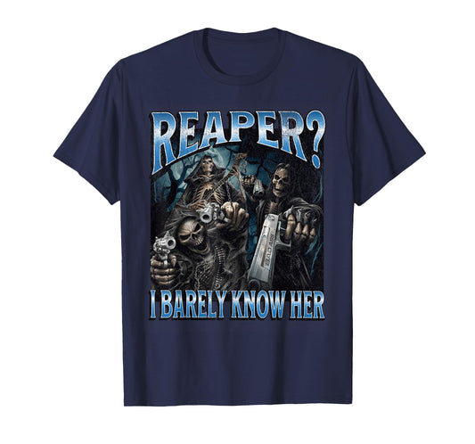Reaper? Funny Hard Skeleton Meme Bootleg T-Shirt