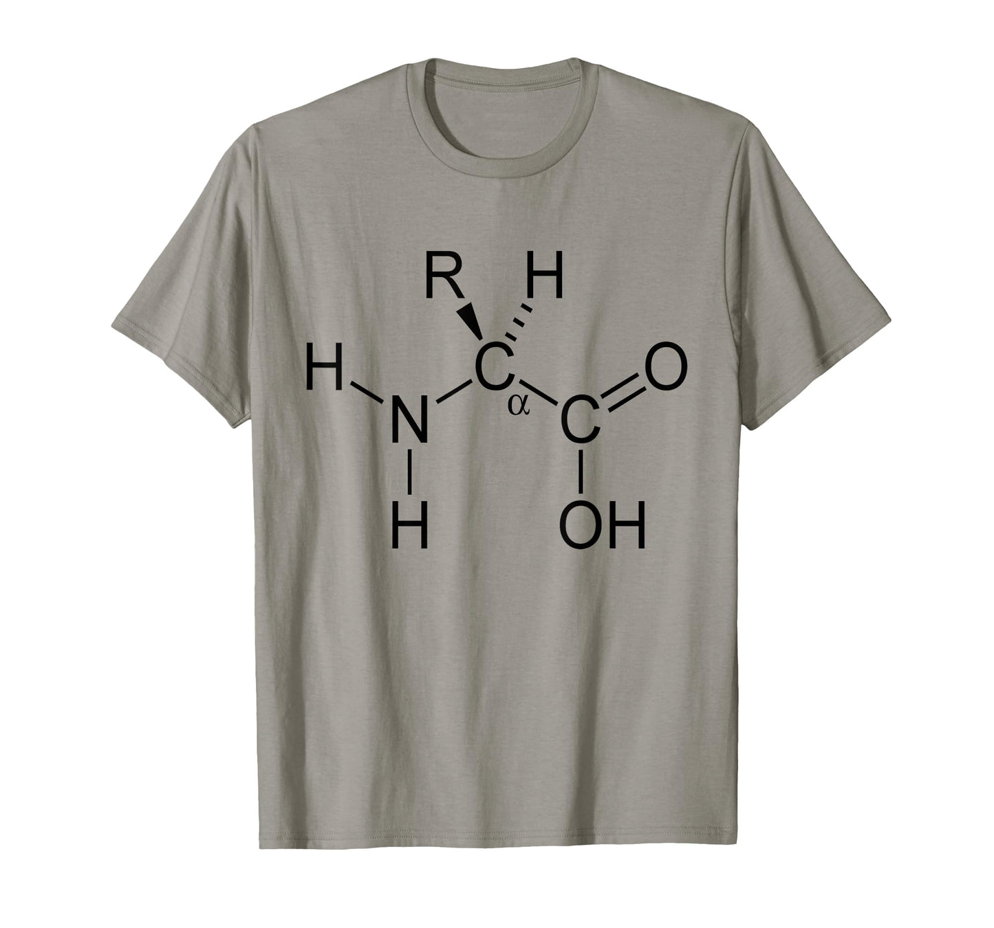 Alpha Amino Acid T-Shirt Biochemistry Muscle Protein Genetic T-Shirt