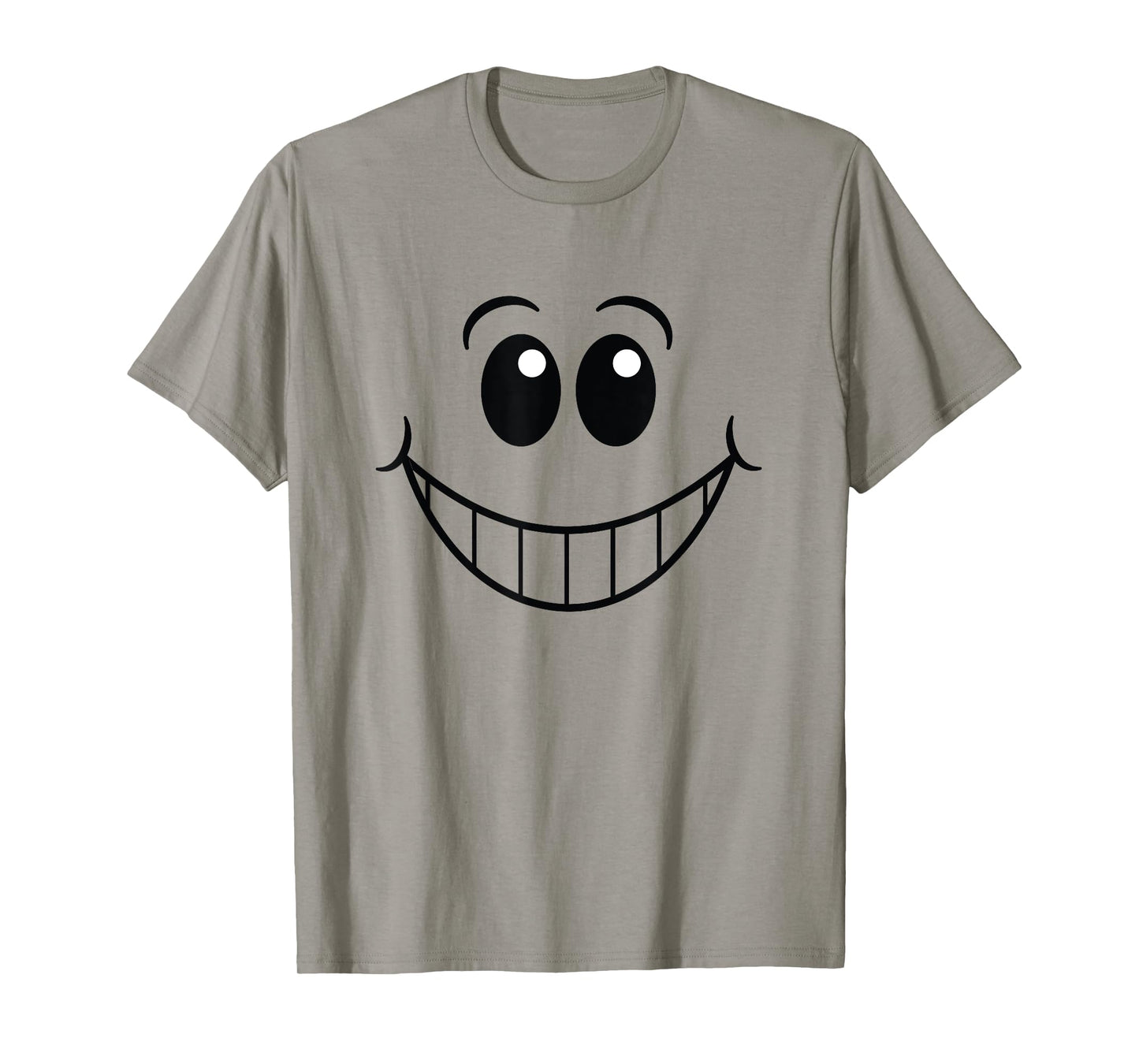 Funny Smiling Emoticon Men Women Happy Face Smile T-Shirt