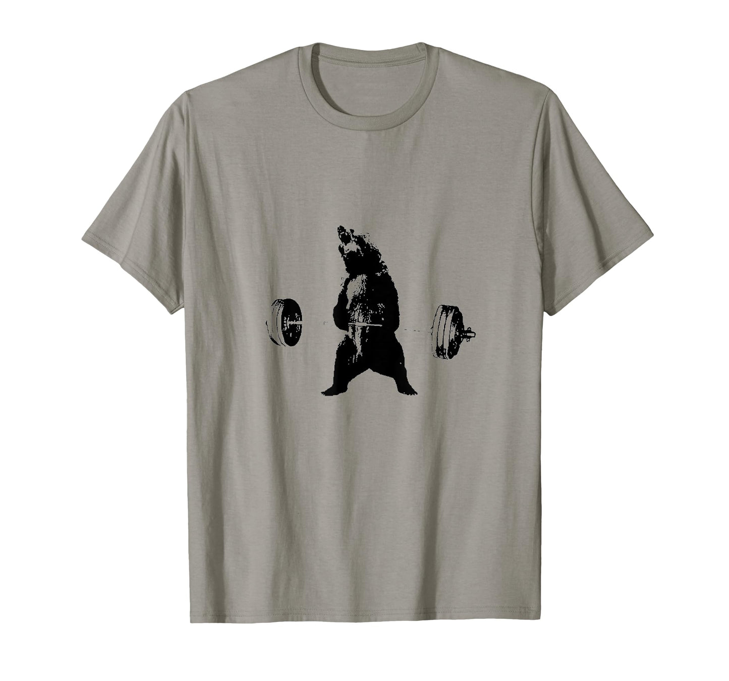 Lifting Motivation Gym Strong Grizzly Bear Exercise T-Shirt T-Shirt