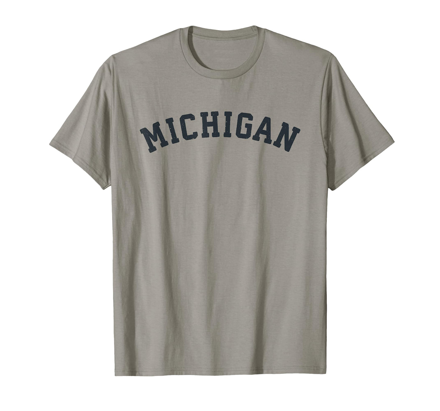 Vintage Michigan T Shirt Old Retro Michigan Sports Gift Tee T-Shirt