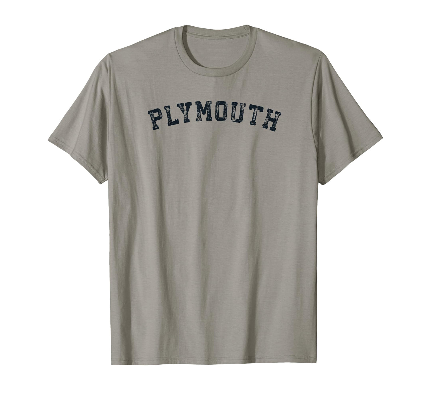 Vintage Plymouth Mass MA T Shirt Distressed Old Retro Tee