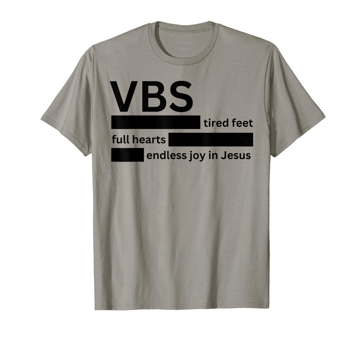 VBS Tired Feet Full Hearts Endless Joy in Jesus VBS 2024 T-Shirt