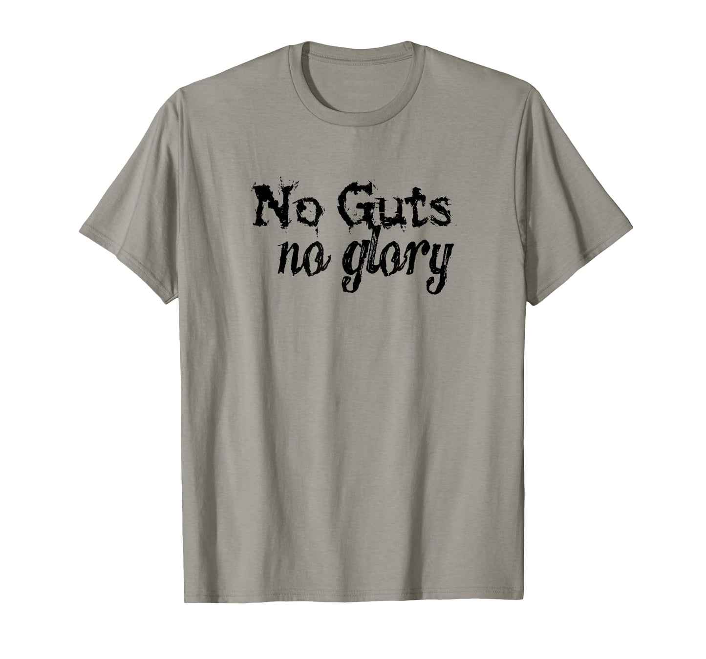 NO GUTS NO GLORY D822 Gym Fitness Workout Bodybuilding Tee T-Shirt