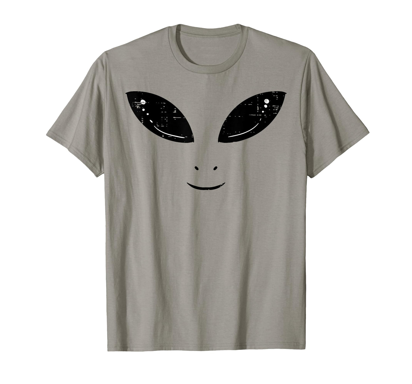 Alien Face Funny Costume UFO Space Boys Girls Kids Men Women T-Shirt