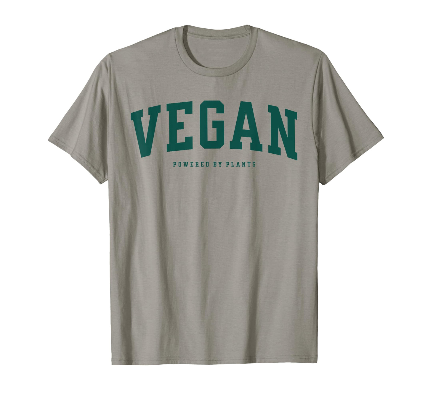 Vegan Plant Based Powered Motivational Gym Funny Workout T-Shirt