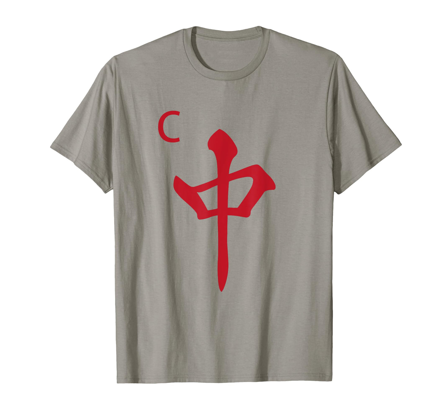 Chinese Mah Jong Red Dragon Tile Mahjong Costume T-Shirt
