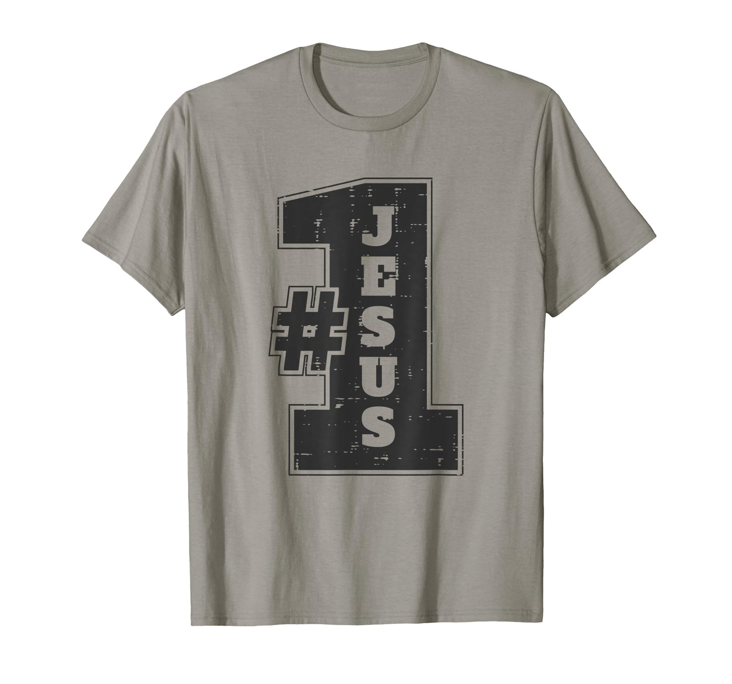 Jesus The Number One | Cool Christian Jesus Vintage T-Shirt