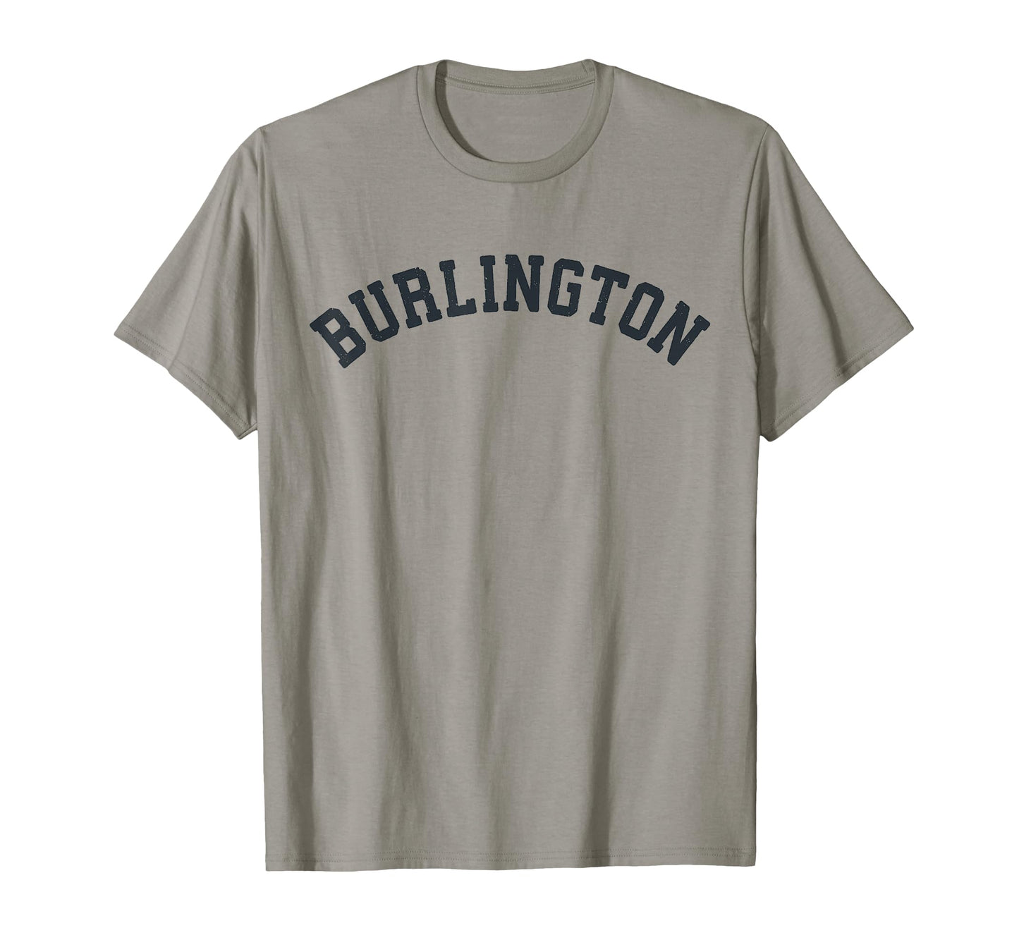 Vintage Burlington T Shirt Old Retro Vermont Sports Gift Tee