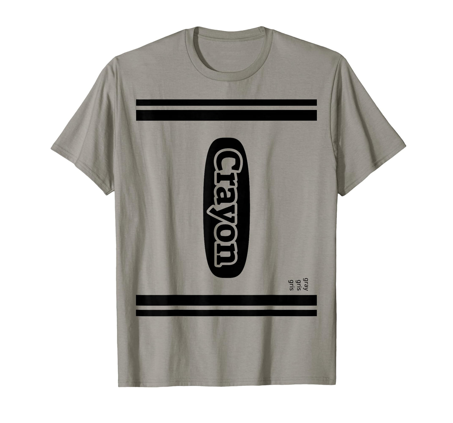 Crayon Gray Group Costume T-Shirt
