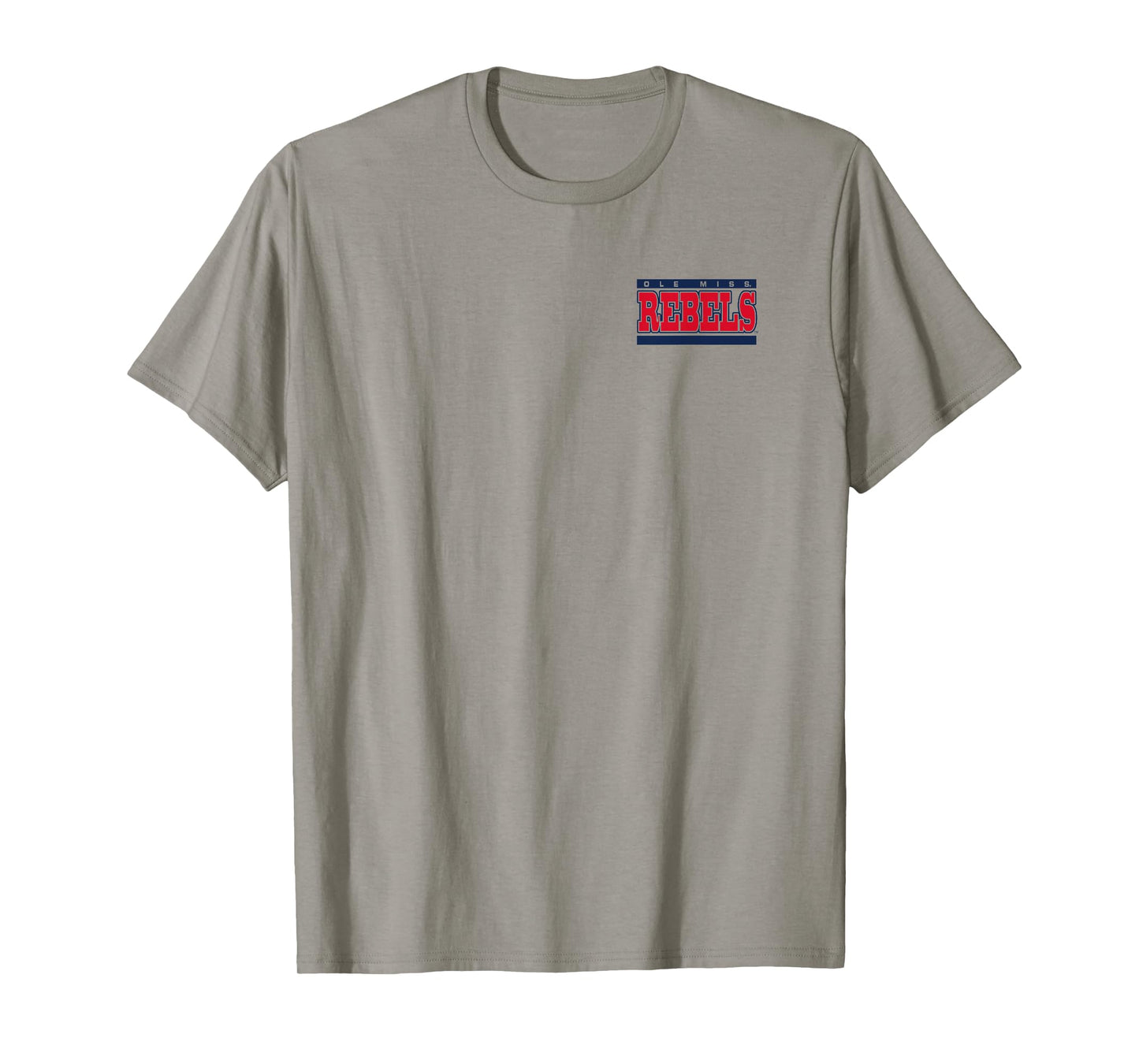 Mississippi Ole Miss Rebels Front/Back White T-Shirt