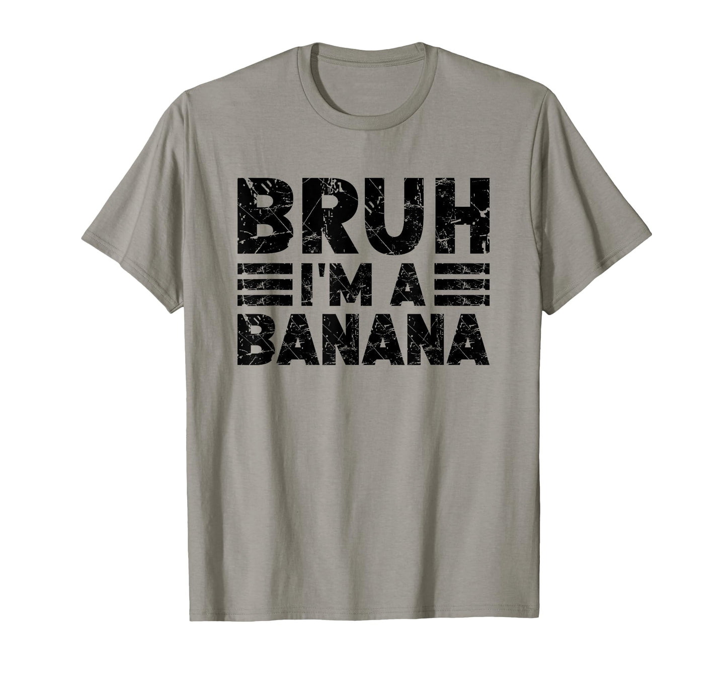 BRUH I'M A BANANA Costume Halloween Banana T-Shirt