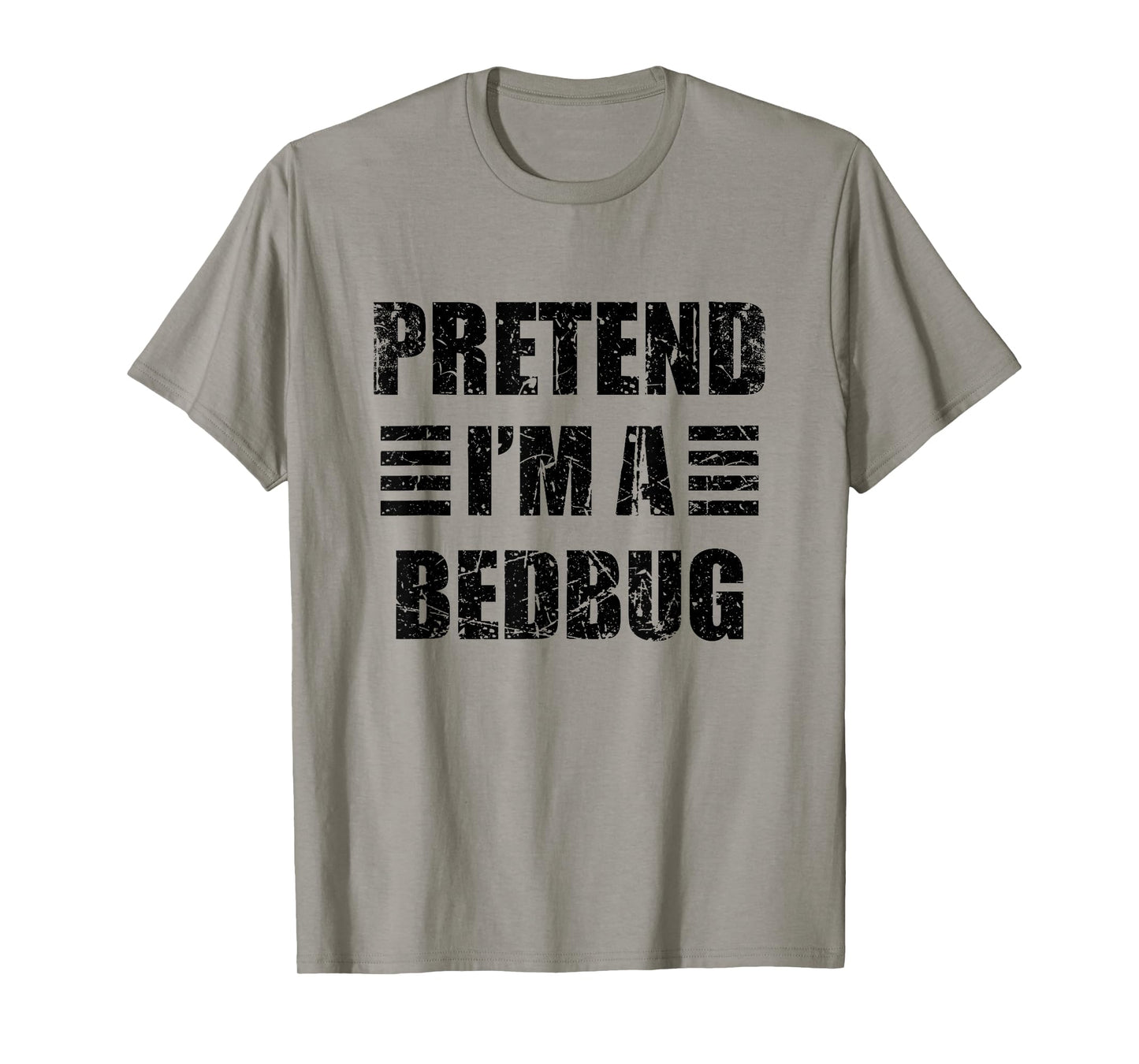 Vintage Pretend I'm a Bedbug Lazy Halloween Costume T-Shirt