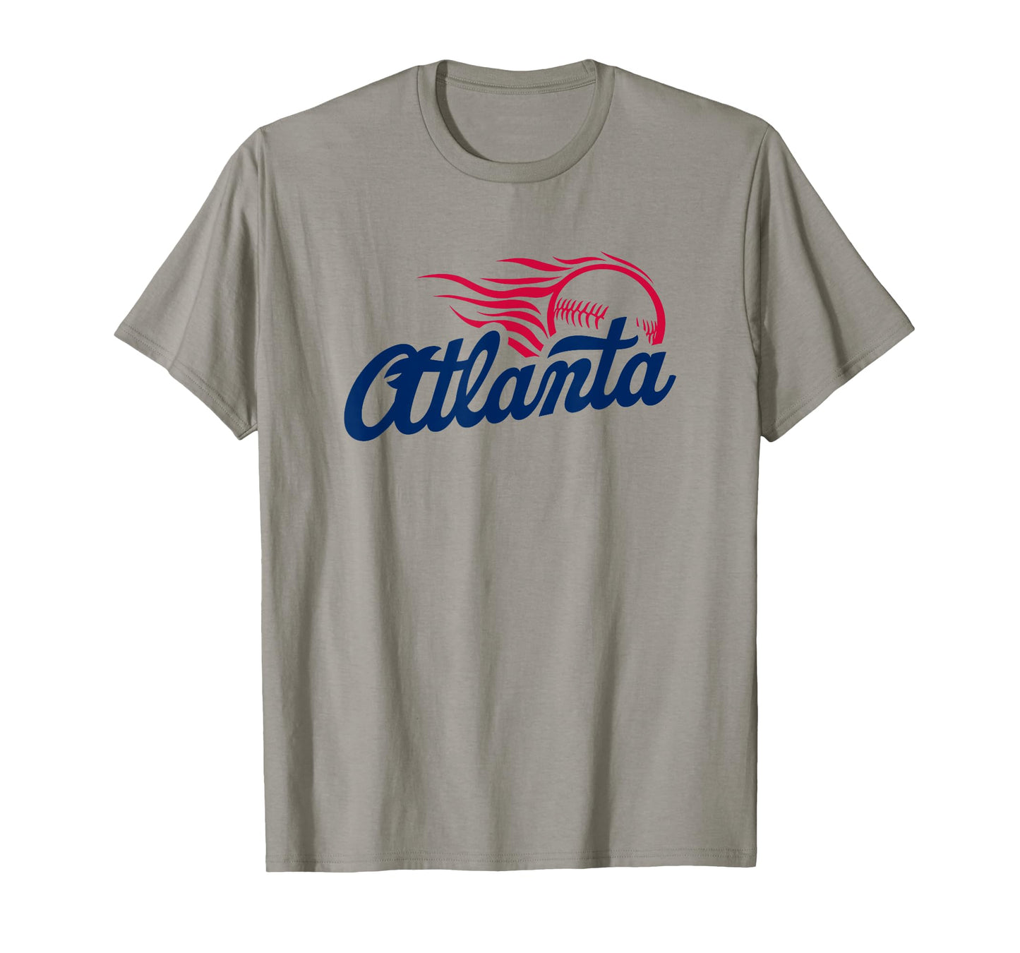 Atlanta Baseball Vintage Minimalist Retro Baseball Lover T-Shirt