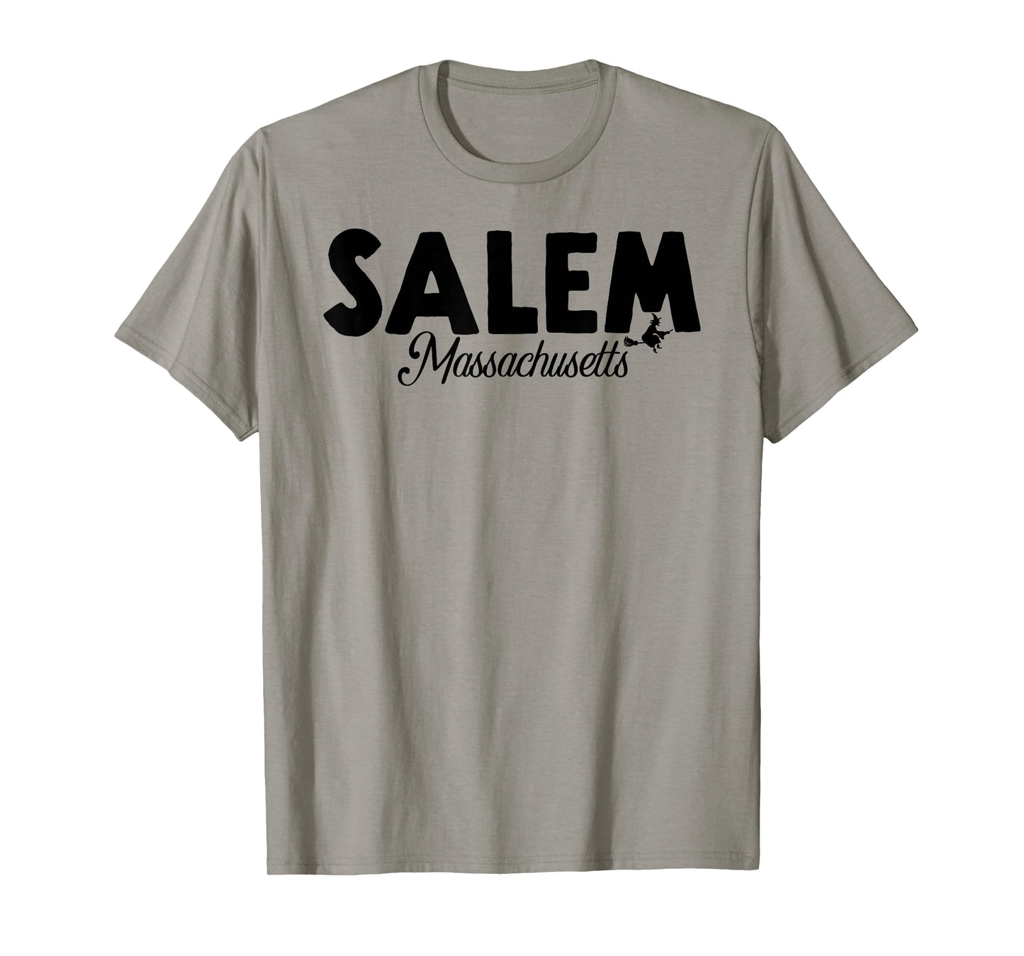Salem Massachusetts Flying Witch Halloween Tee T-Shirt
