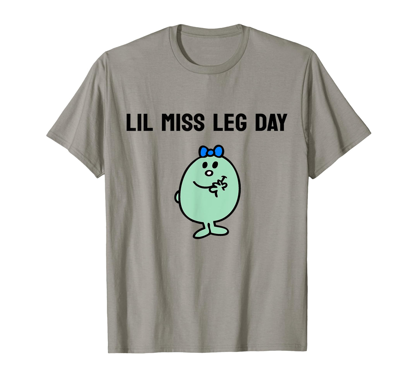 Lil Miss Leg Day Gym Pump Cover Women Oversized Gym Workout T-Shirt