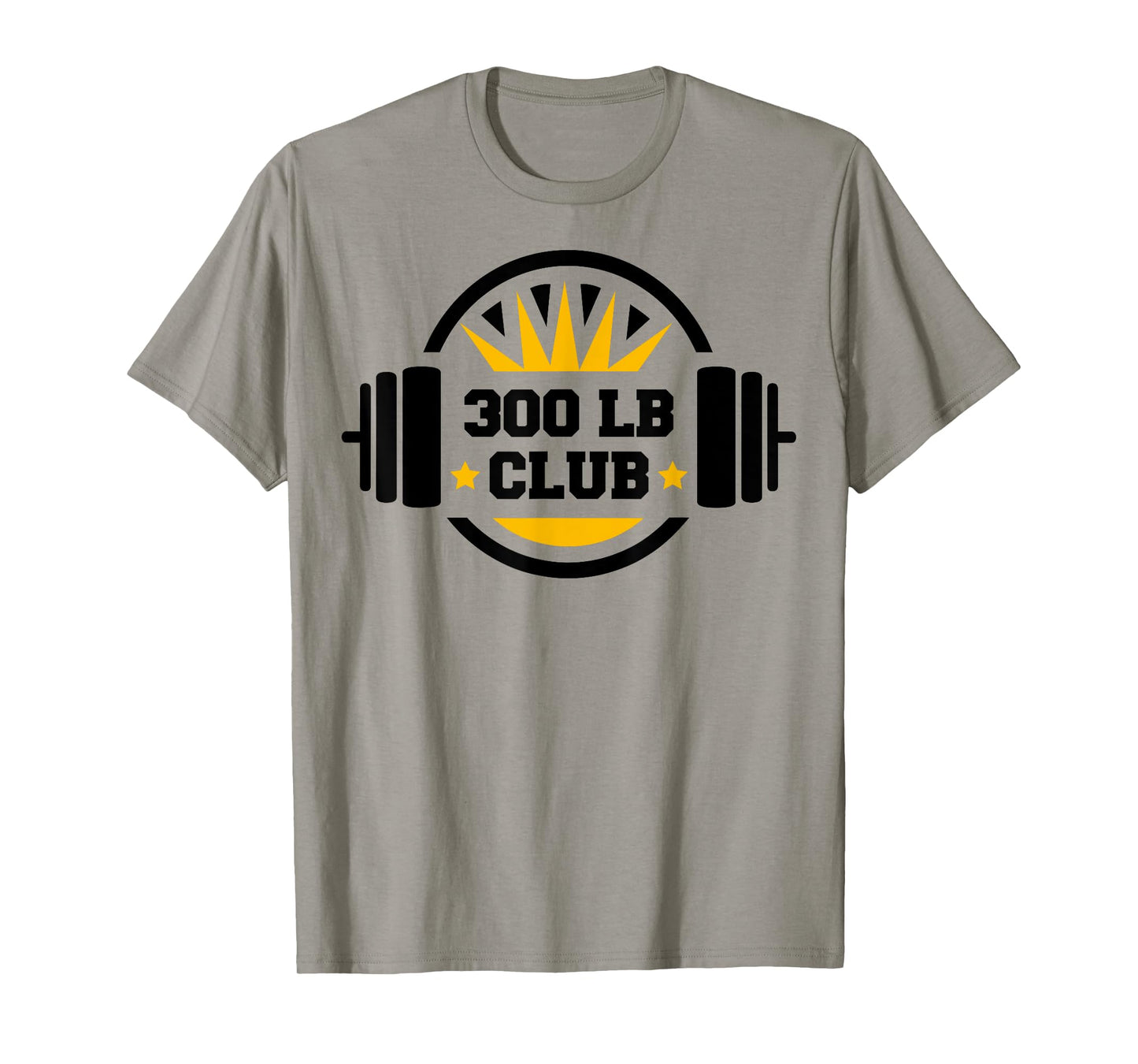 300 Pound Club Gym Weightlifting Bodybuilders 300 lb Club T-Shirt