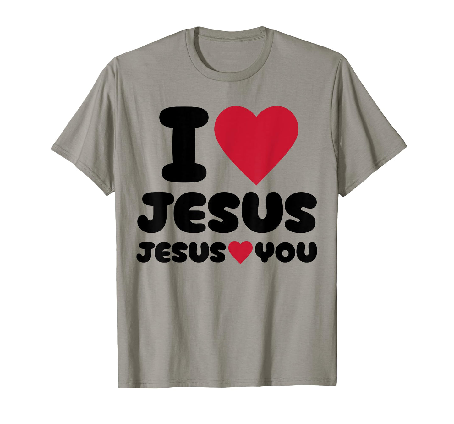 I Love Jesus and Jesus Loves You Christian T-Shirt