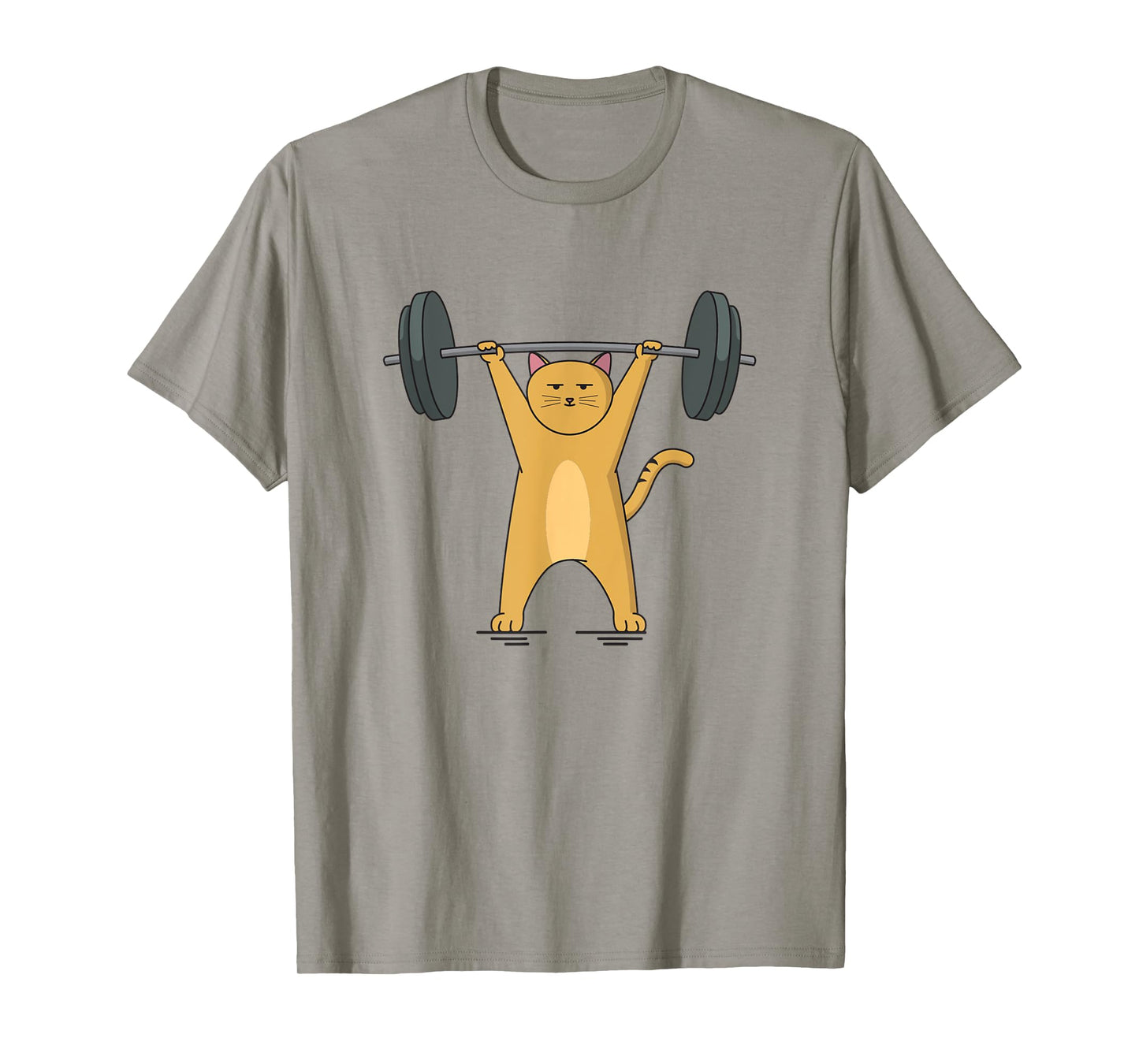 Weightlifting - Cat Barbell T-Shirt