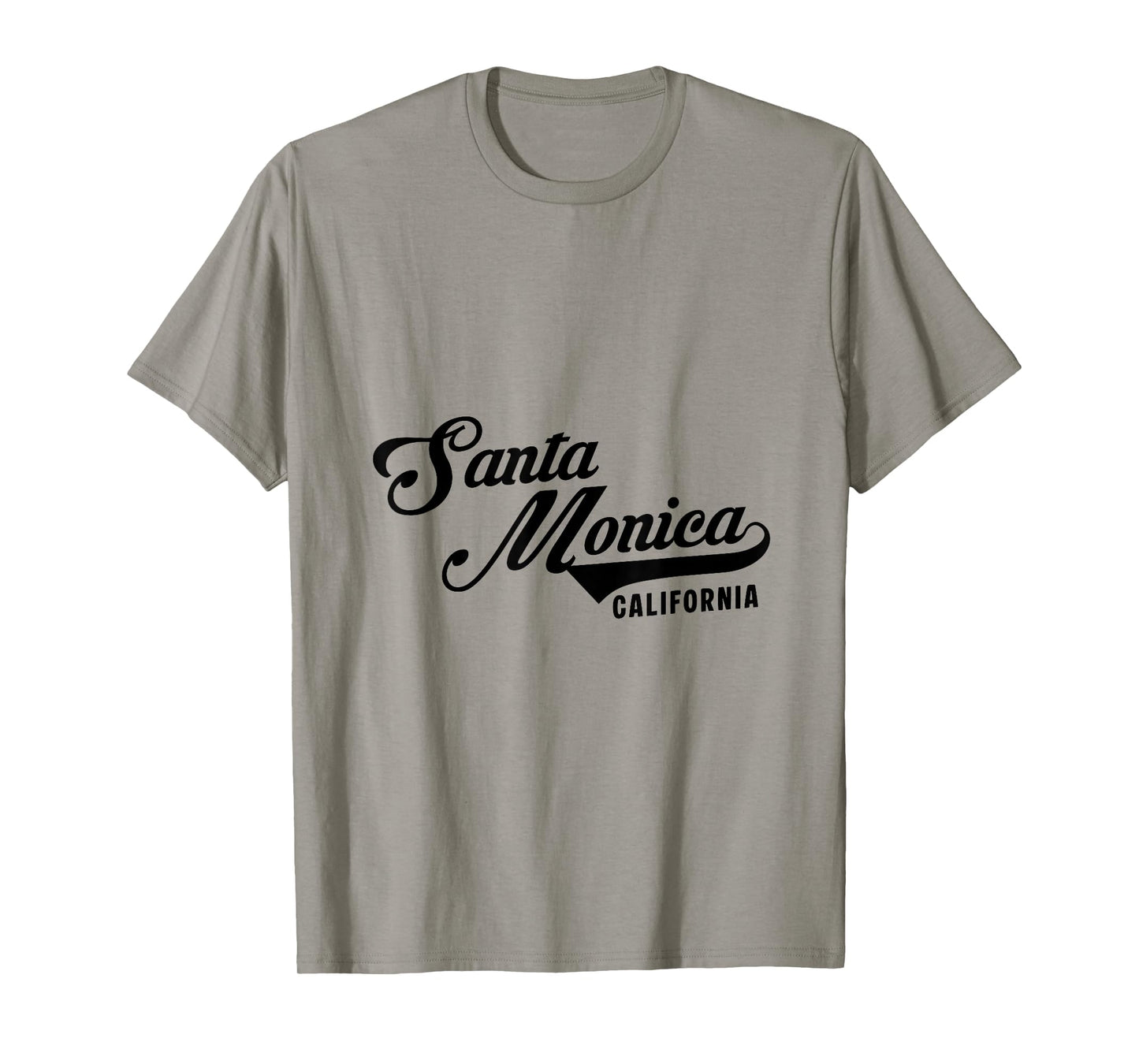 Santa Monica California Suitable for Men Women. T-Shirt