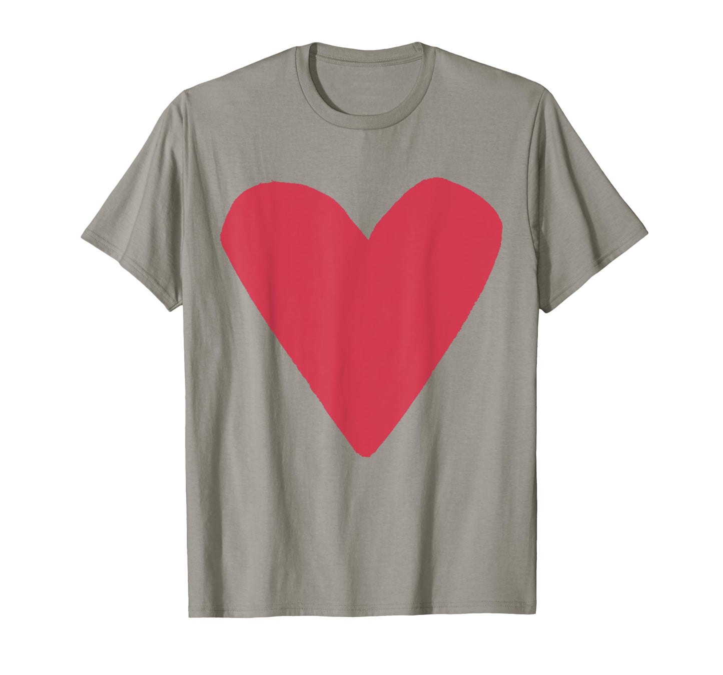 Red Heart Pink T-Shirt