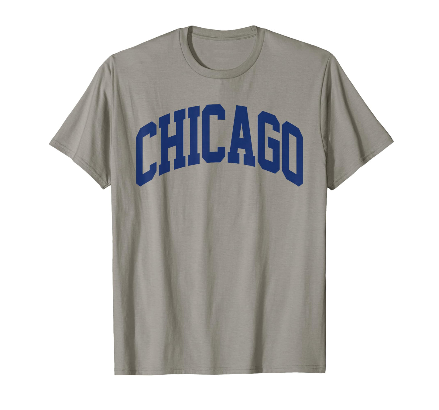 Retro Chicago Throwback Classic Chicago Men Women Blue Tee T-Shirt