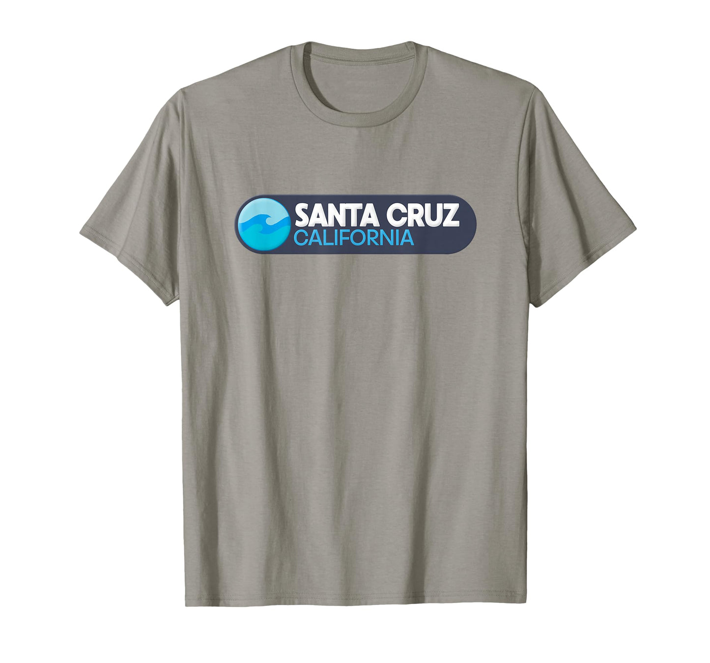Santa Cruz Logo Emblem - Santa Cruz California T-Shirt