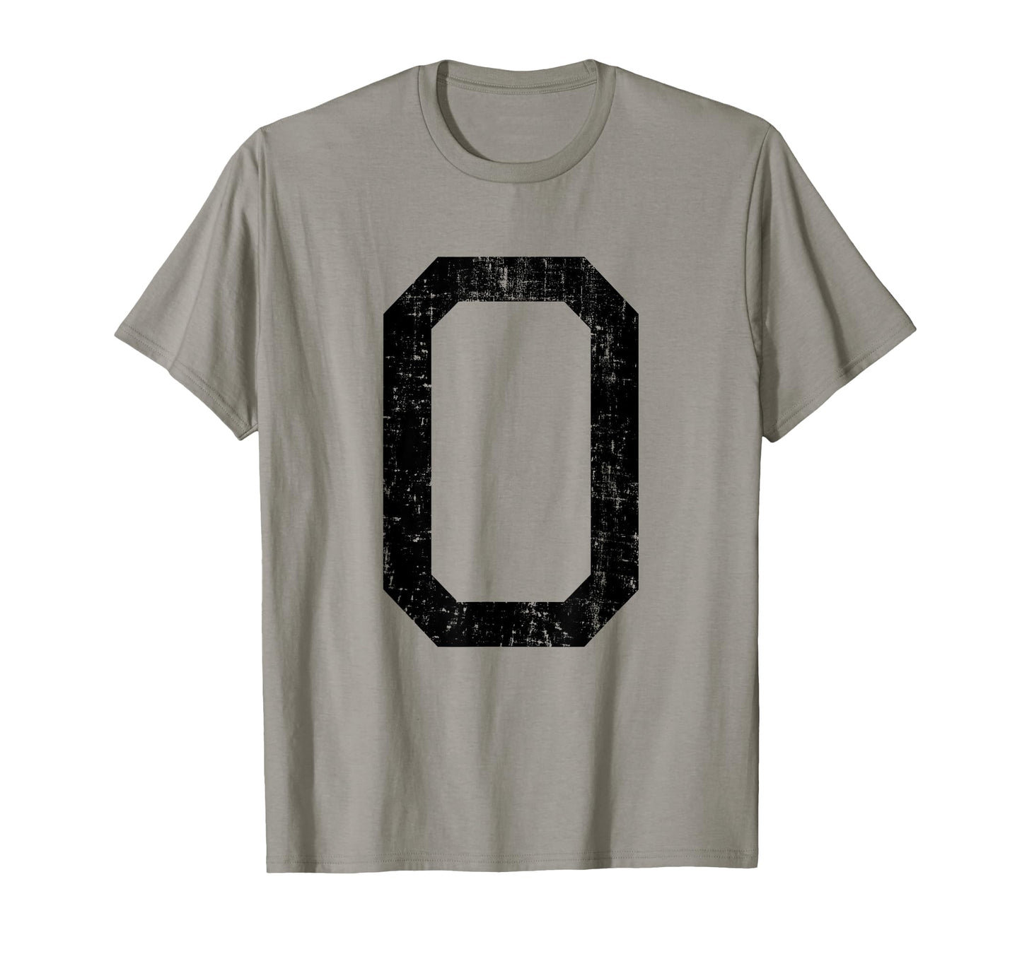 Letter O Capital Alphabet Initial School College Varsity T-Shirt