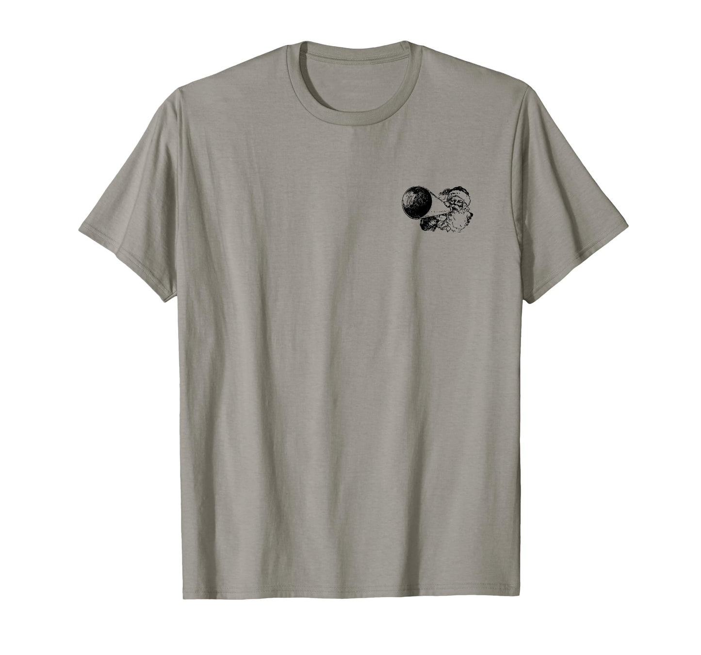 Santa Claus (Christmas Statement & Back Print Graphic) T-Shirt