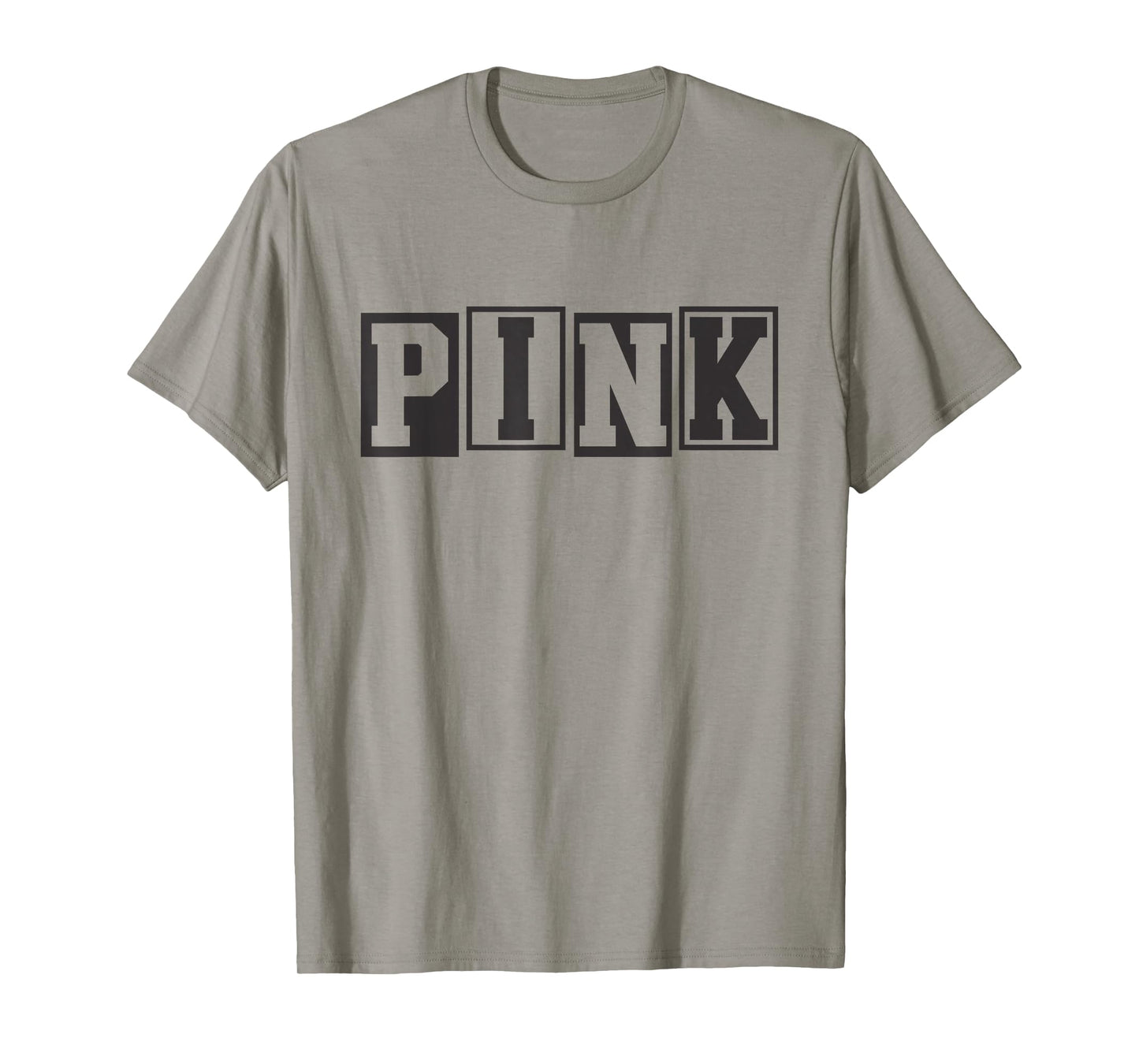 Vintage Pink Aesthetic Block Letter for Girls and Boys T-Shirt