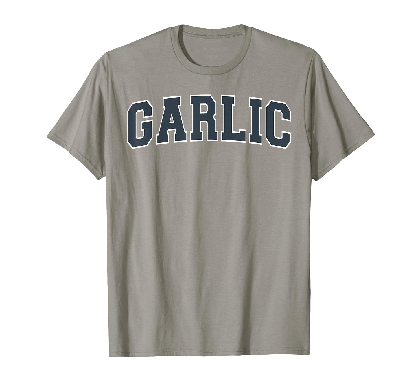 Garlic Lover Festival Varsity Slate Letters T-Shirt