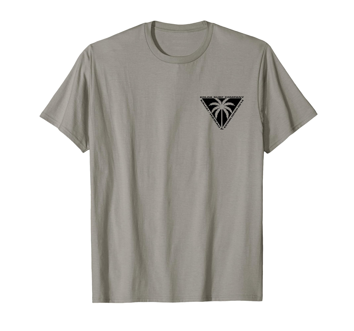 Koloa Surf Triangulated Palm Logo Lightweight, Graphic T-Shirt