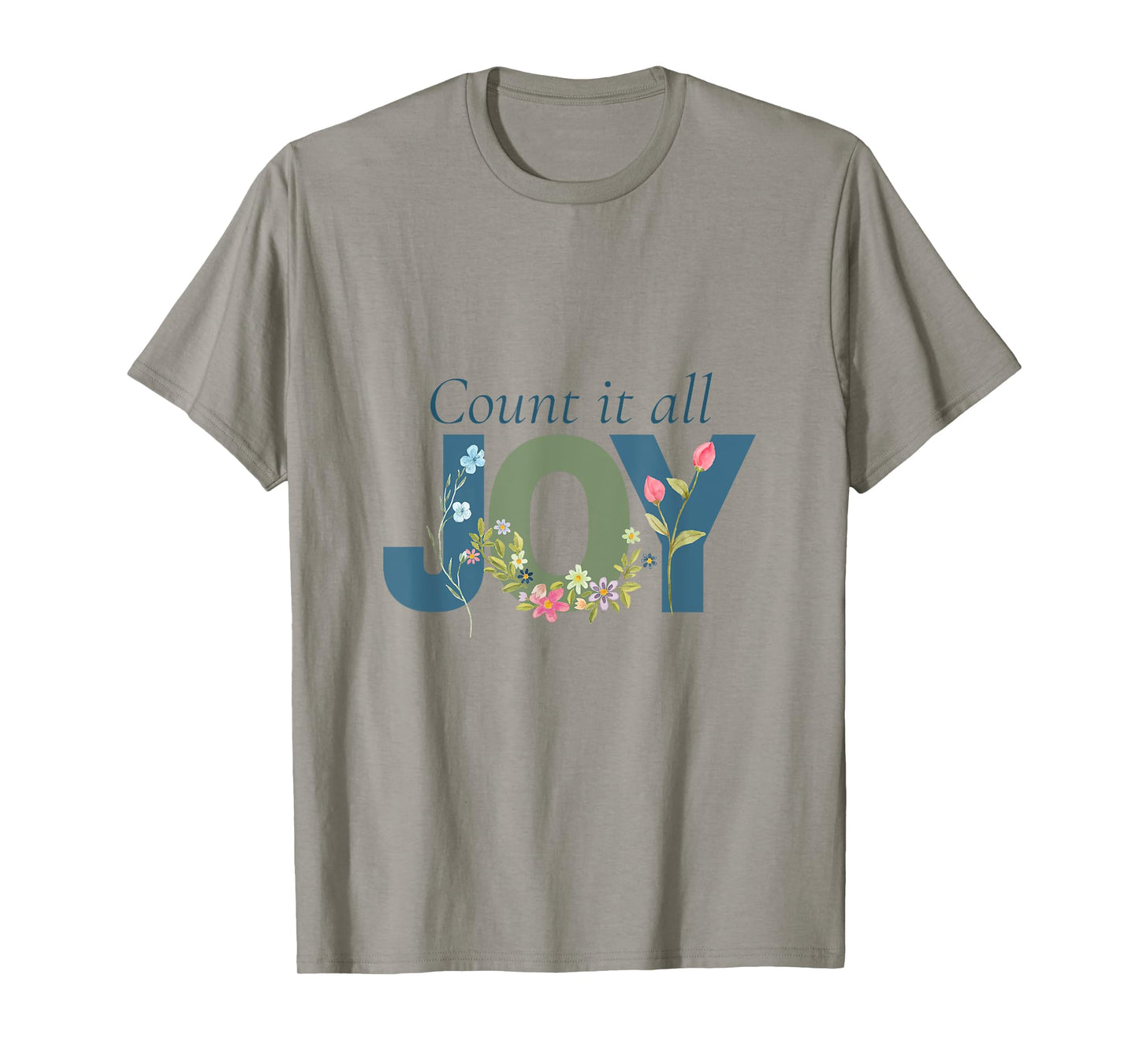 Count It All Joy James Jesus Women Inspirational Bible T-Shirt