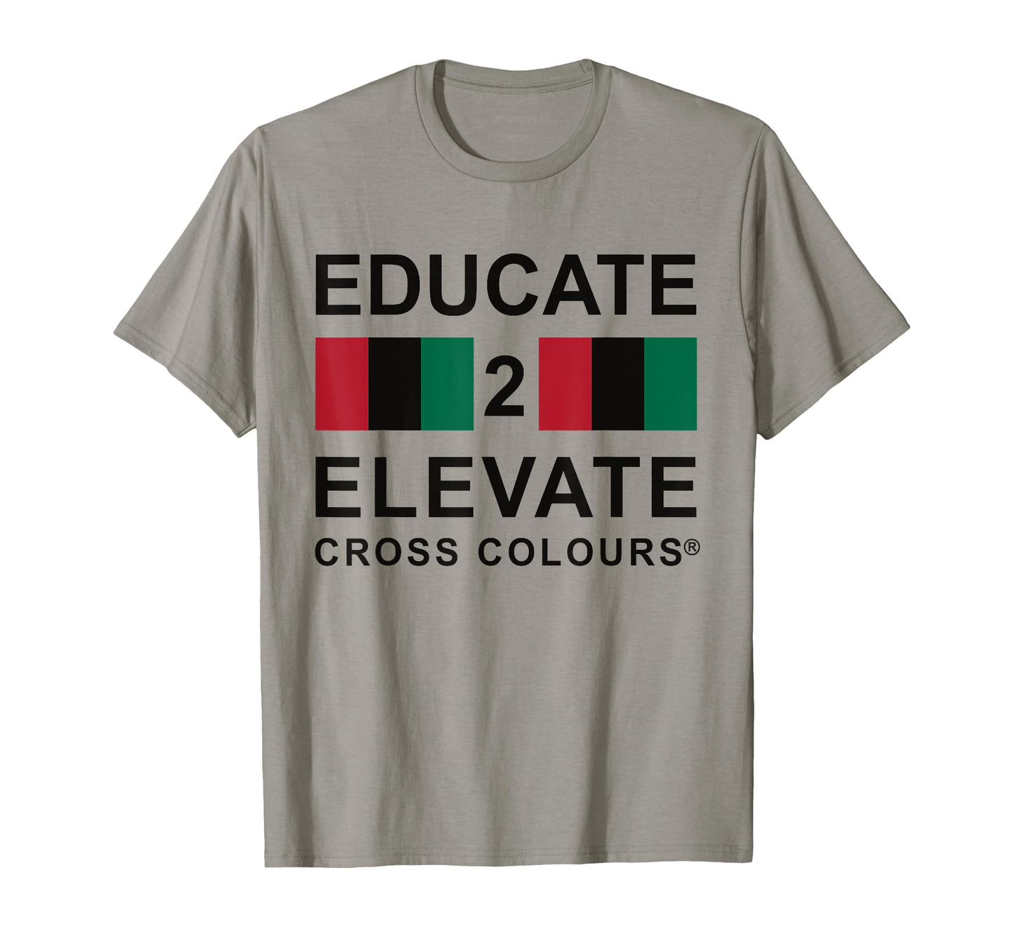 Educate 2 Elevate | Retro Graphic 1990's Urban Vintage T-Shirt