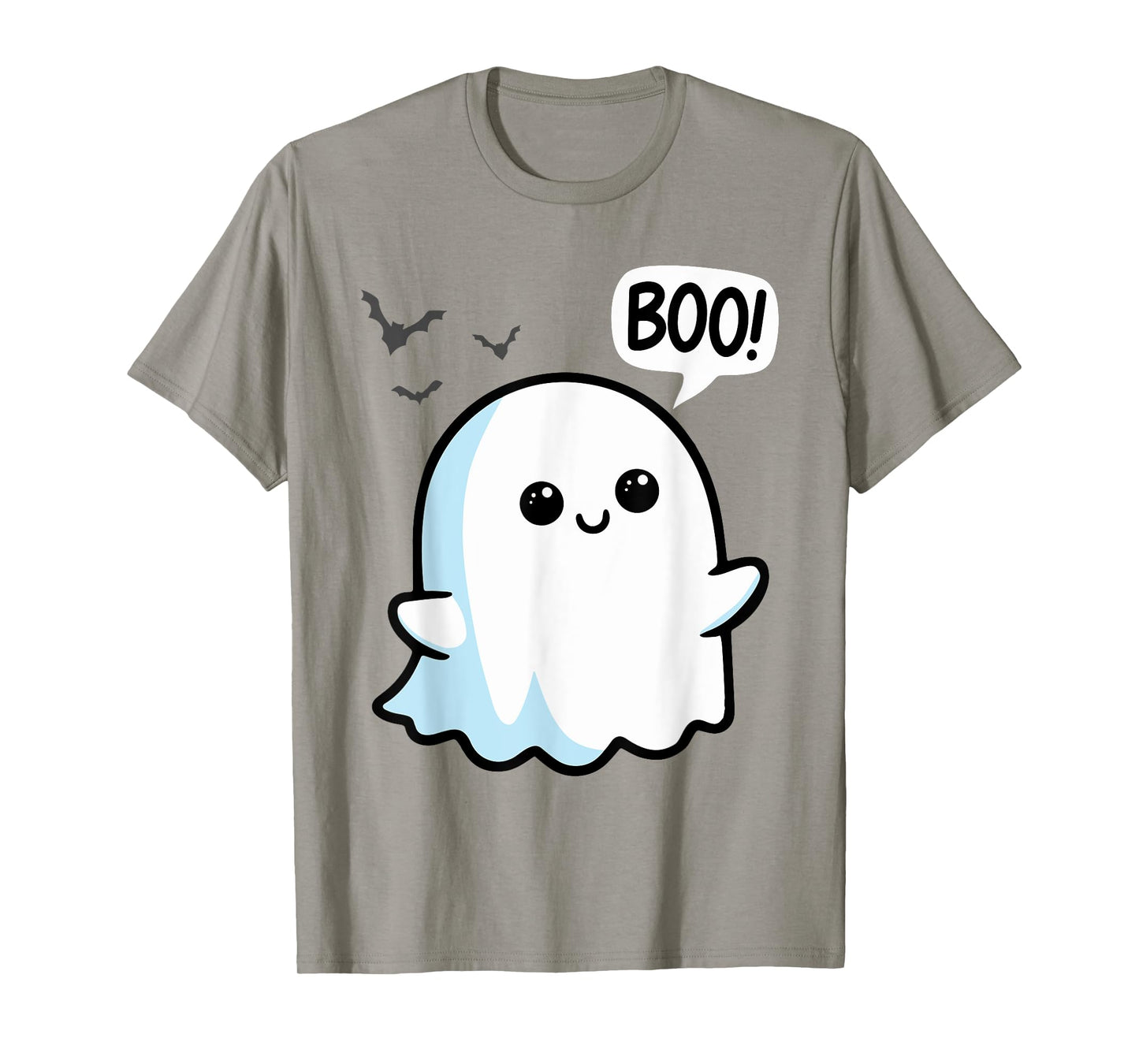 Ghost Saying Boo Spooky Halloween Cute toddler boys girls T-Shirt