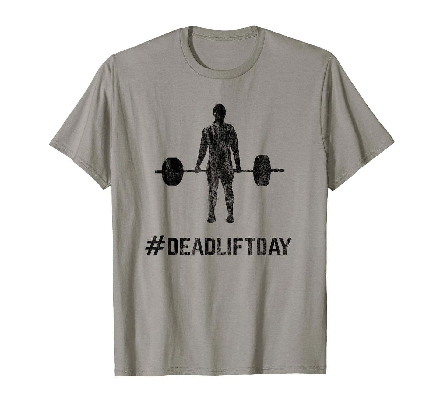 Deadlift-Day Retro Vintage Barbell Gym Lifting T-Shirt