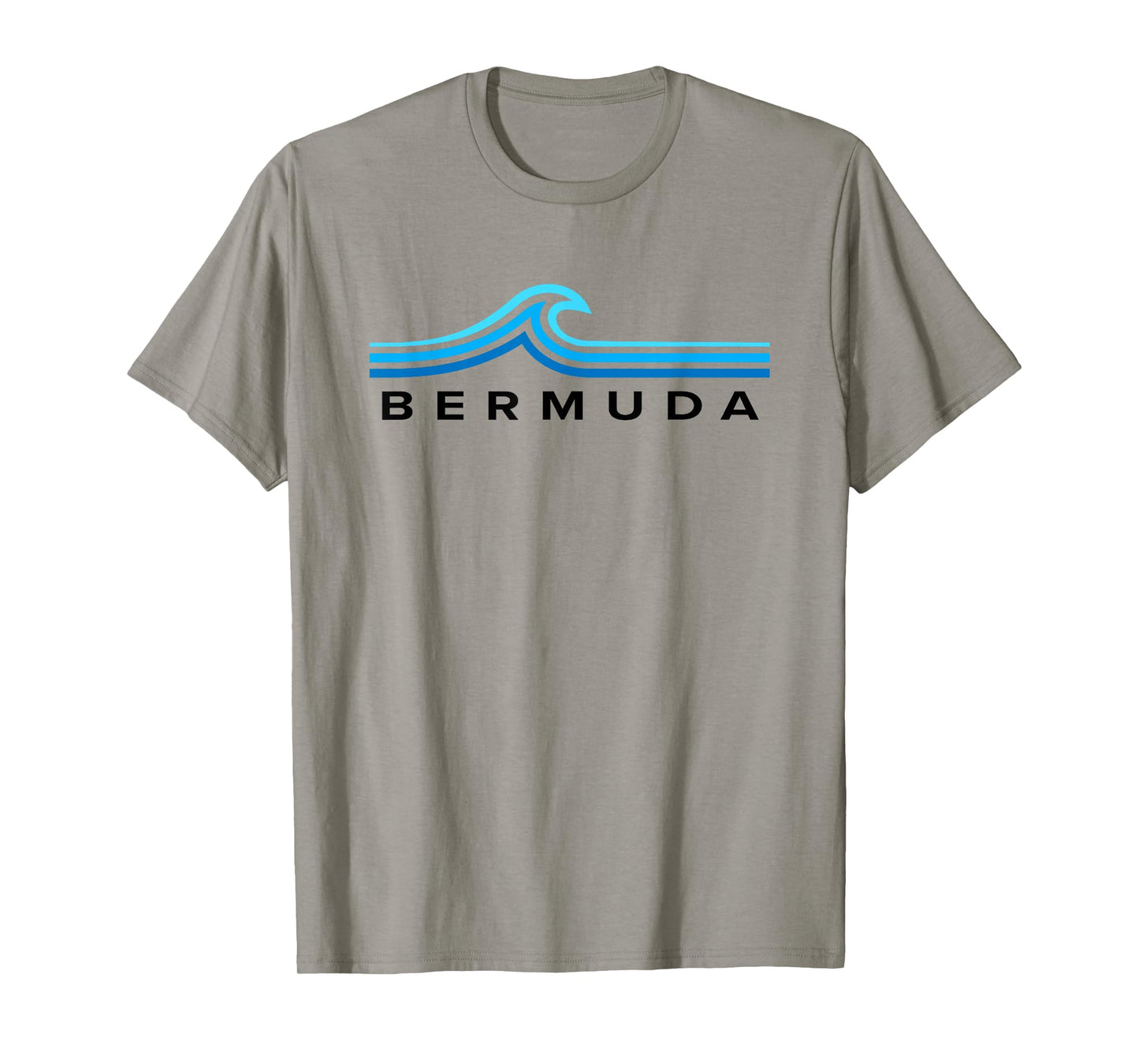 Bermuda Waves Vintage Mens Womens Girls Boys Souvenir T-Shirt