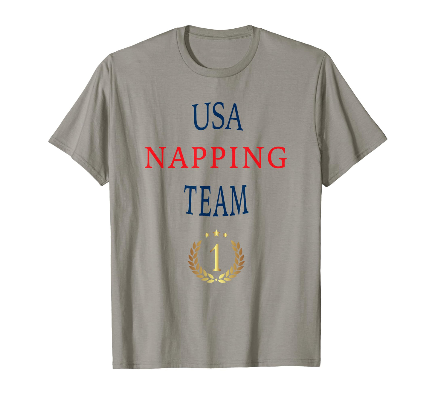 USA American Napping Team T-Shirt, Professional Napper Tee T-Shirt