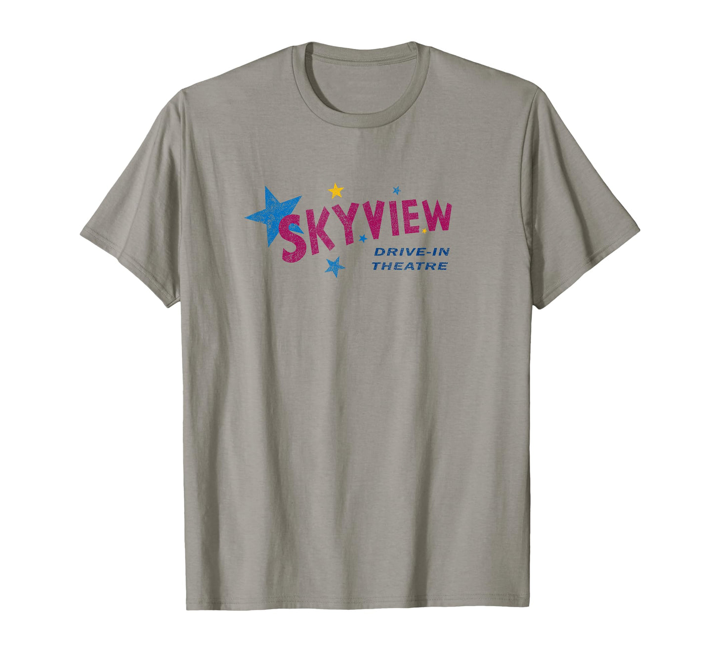 Skyview Retro Drive In Theater Vintage Movie Men's Graphic T-Shirt