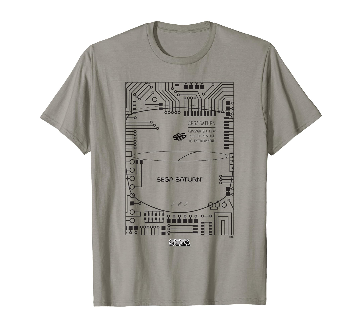 SEGA Saturn microchip video game T-Shirt