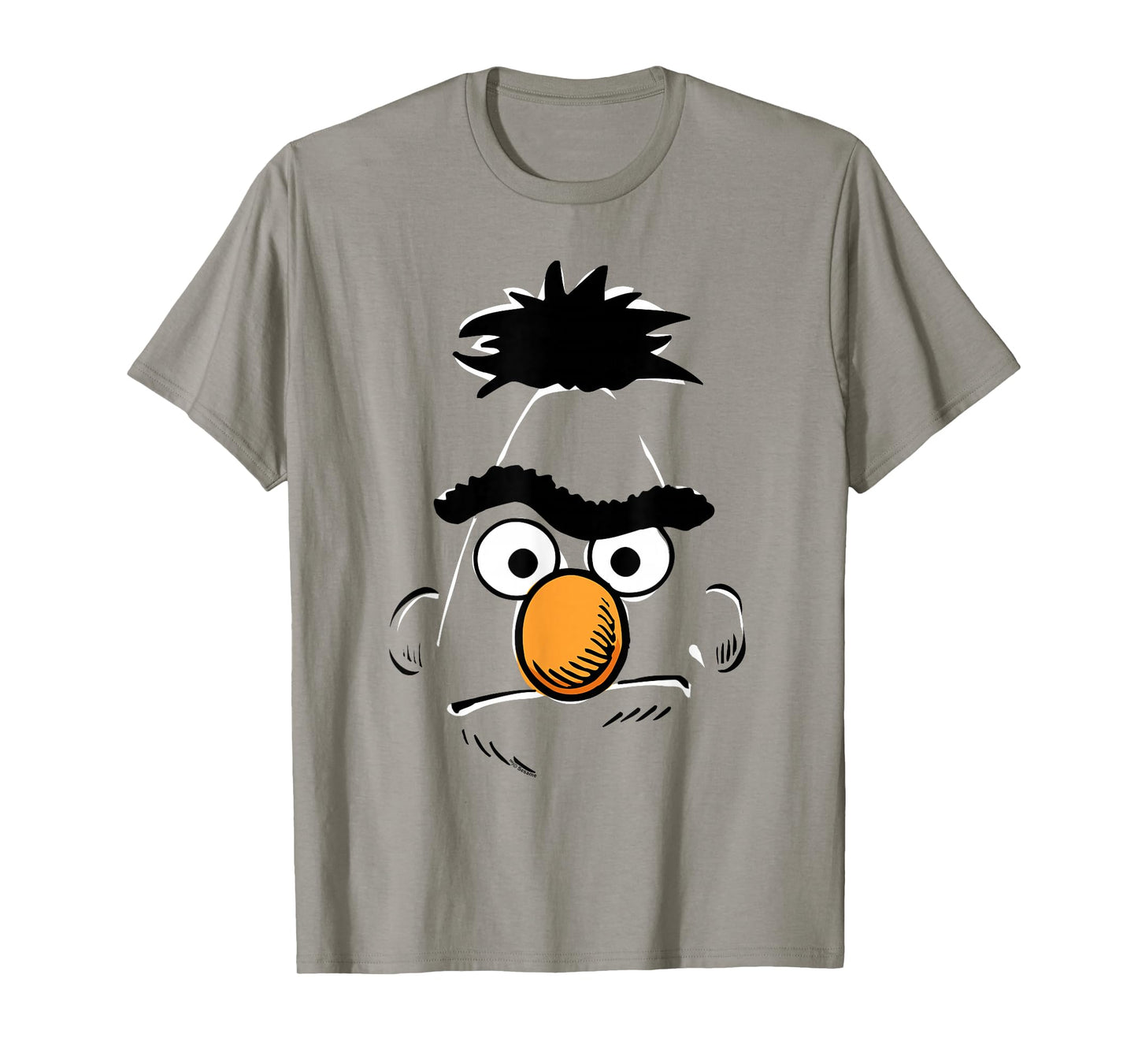 Sesame Street Bert Retro Sketch Face Halloween Costume T-Shirt